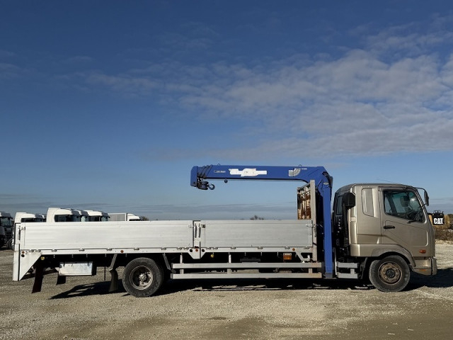 三菱ふそう ファイター 増トン 平ボディ（クレーン付） LKG-FK65FZ(100987) 4枚目