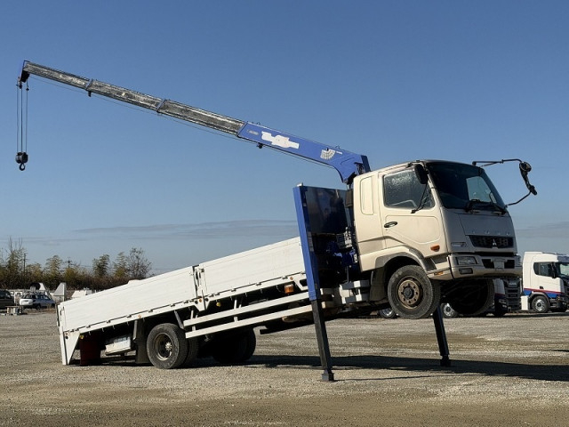 三菱ふそう ファイター 増トン 平ボディ（クレーン付） LKG-FK65FZ(100987) 20枚目