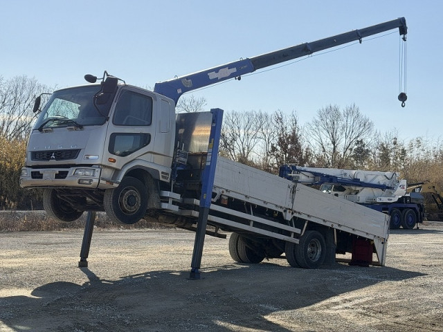 三菱ふそう ファイター 増トン 平ボディ（クレーン付） LKG-FK65FZ(100987) 24枚目