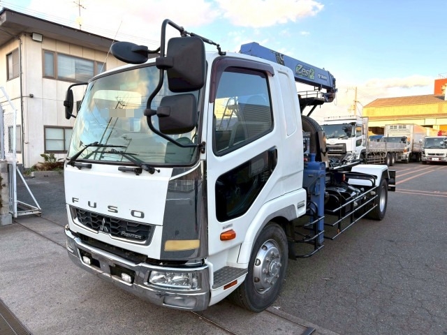 三菱ふそう ファイター 増トン コンテナ専用車 QKG-FK62FZ(100849) 1枚目