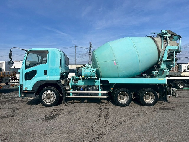 いすゞ フォワード 増トン ミキサー車 QDG-FVZ34U2(101073) 8枚目