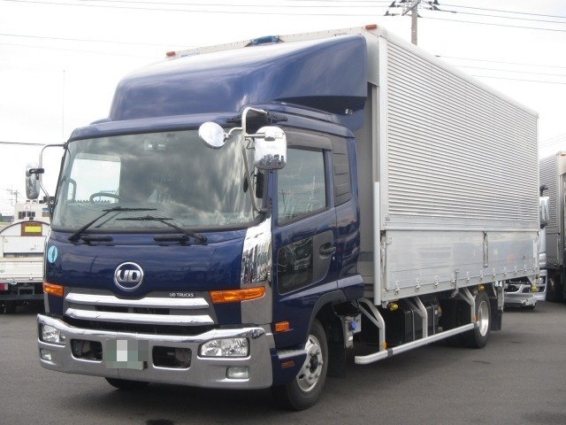 UDトラックス（日産） コンドル 中型 ウィング TKG-MK38C(7343) 2枚目