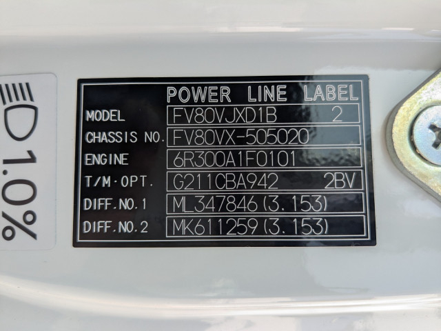 Mitsubishi Fuso super_great Large Soil dump 2PG-FV80VX(101267) 2枚目
