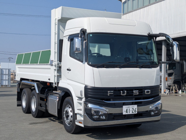 Mitsubishi Fuso super_great Large Soil dump 2PG-FV80VX(101267) 3枚目