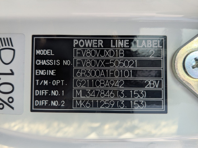 Mitsubishi Fuso super_great Large Soil dump 2PG-FV80VX(101268) 2枚目