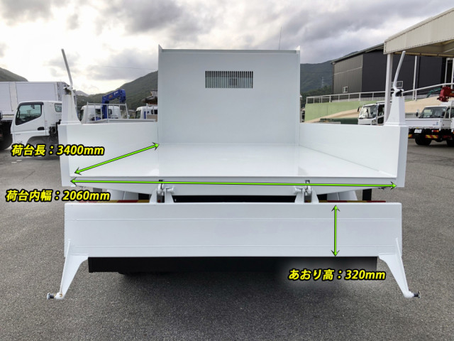 三菱ふそう ファイター 中型 土砂ダンプ 2KG-FK72F(101272) 14枚目