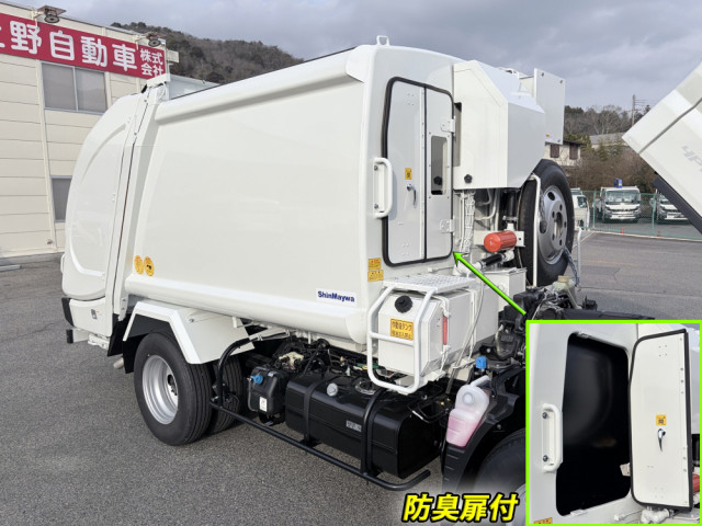 三菱ふそう キャンター 小型 塵芥車（プレス式） 2RG-FEAV0(101292) 30枚目