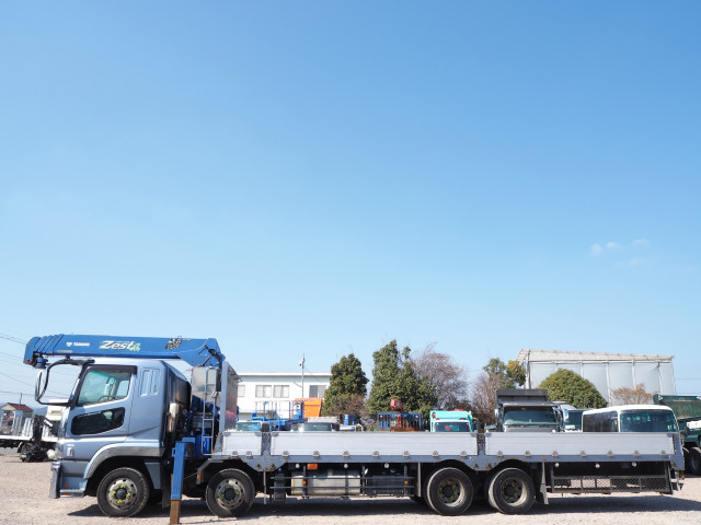 三菱ふそう スーパーグレート 大型 平ボディ（クレーン付） QPG-FS60VZ(101397) 2枚目