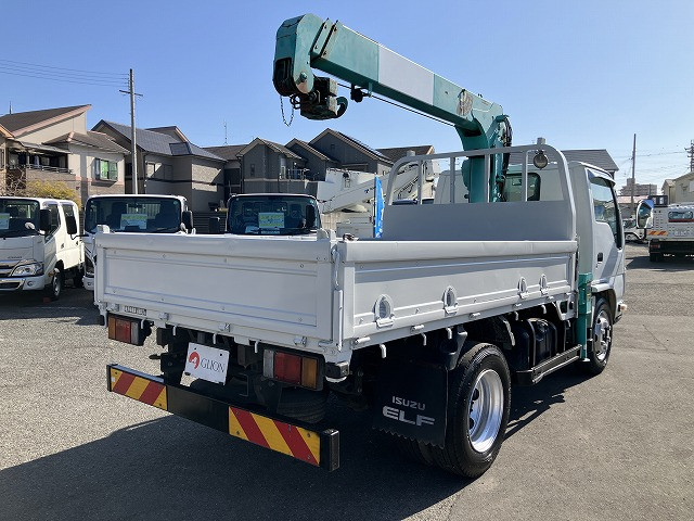 いすゞ エルフ 小型 平ボディ（クレーン付） TKG-NKR85R(101429) 8枚目