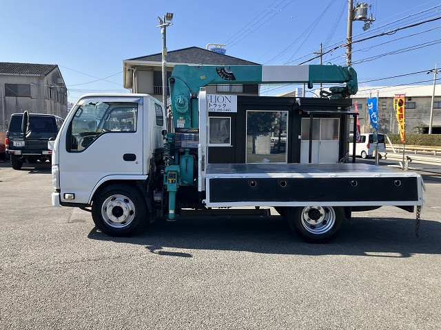 いすゞ エルフ 小型 平ボディ（クレーン付） TKG-NKR85R(101429) 11枚目
