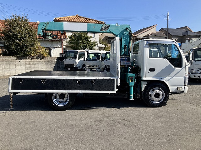 いすゞ エルフ 小型 平ボディ（クレーン付） TKG-NKR85R(101429) 12枚目