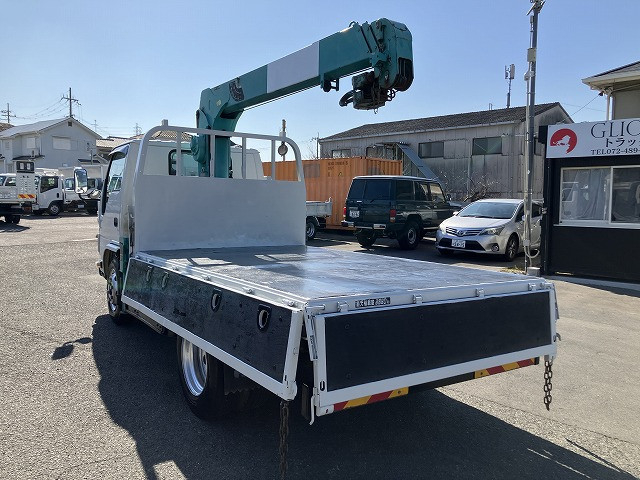 いすゞ エルフ 小型 平ボディ（クレーン付） TKG-NKR85R(101429) 13枚目
