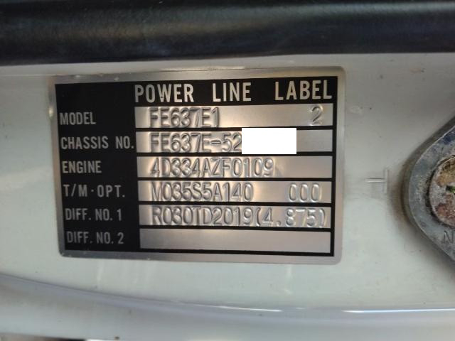 三菱ふそう キャンター 小型 平ボディ KC-FE637E(101467) 48枚目