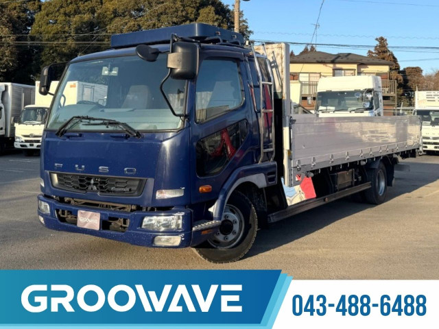三菱ふそう ファイター 中型 平ボディ TKG-FK64F(101526) 1枚目