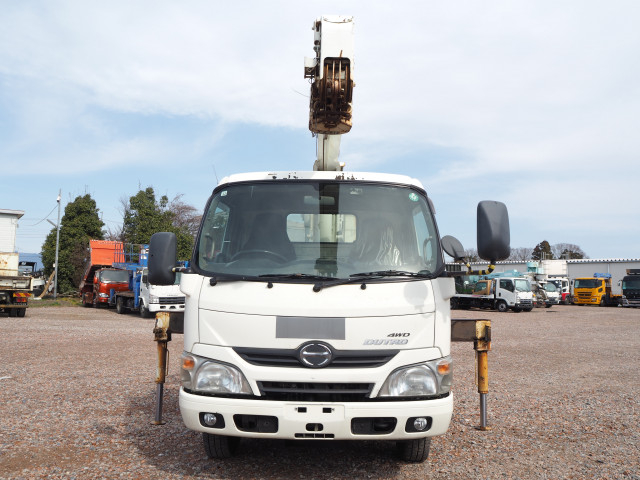 日野 デュトロ 小型 平ボディ（クレーン付） TKG-XZU695M(101527) 8枚目