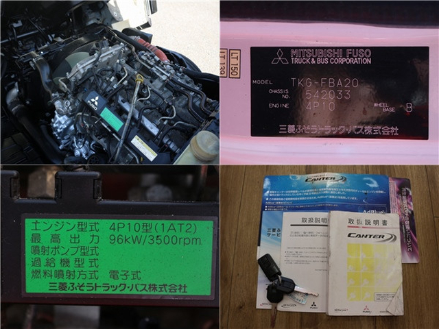 三菱ふそう キャンター 小型 平ボディ TKG-FBA20(101529) 15枚目