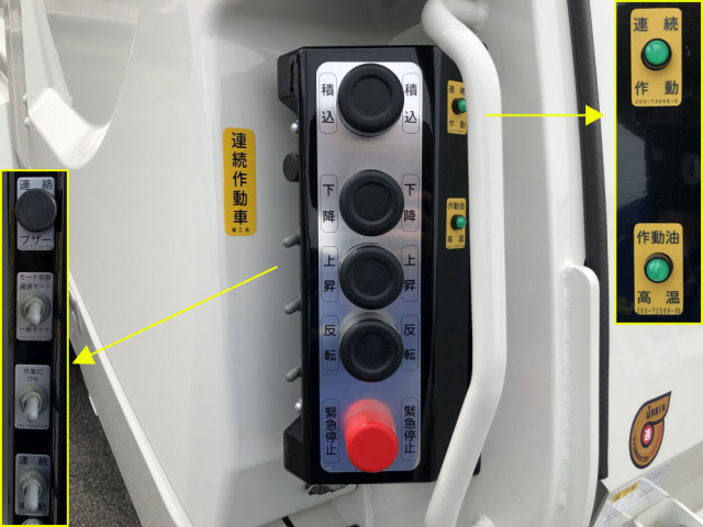 日野 レンジャー 中型 塵芥車（プレス式） 2KG-FC2ABA(101581) 11枚目