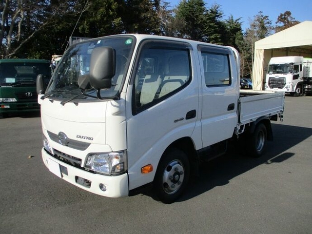 日野 デュトロ 小型 Wキャブ TKG-XZU605M(9572) 1枚目