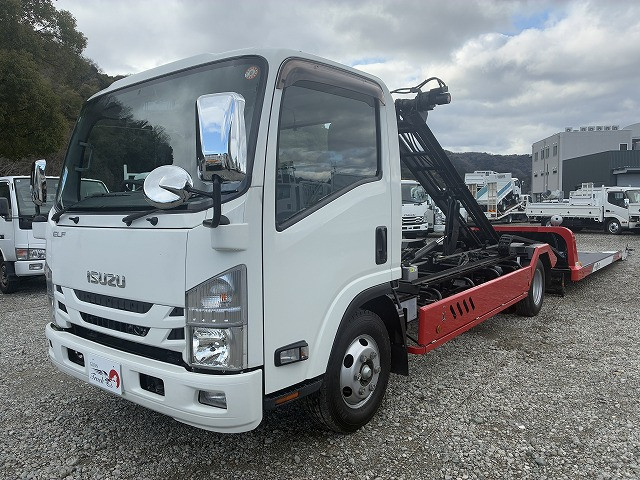 いすゞ エルフ 小型 キャリアカー TRG-NPR85AN(101762) 9枚目