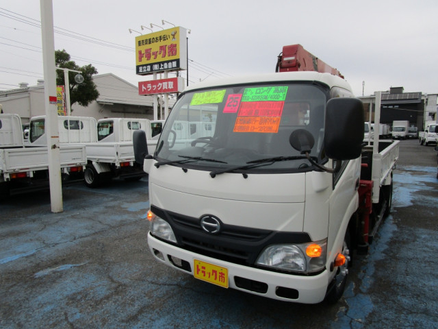 日野 デュトロ 小型 平ボディ（クレーン付） TKG-XZU650M(101804) 18枚目