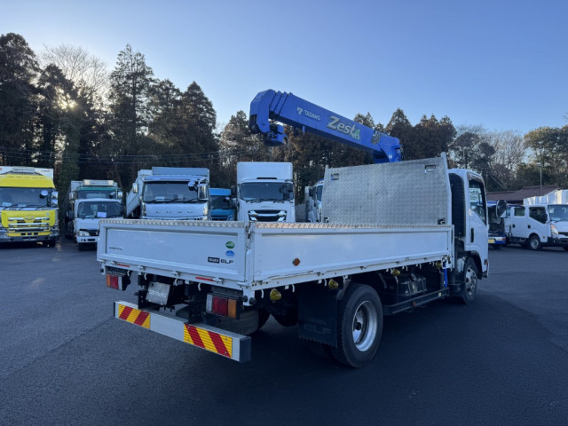 いすゞ エルフ 小型 平ボディ（クレーン付） TKG-NPR85AR(101810) 3枚目