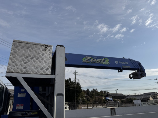 日野 レンジャー 中型 平ボディ（クレーン付） TKG-FC9JKAP(101812) 14枚目