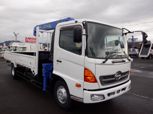 日野 レンジャー 中型 平ボディ（クレーン付） BKG-FC7JKYA(101823) 5枚目