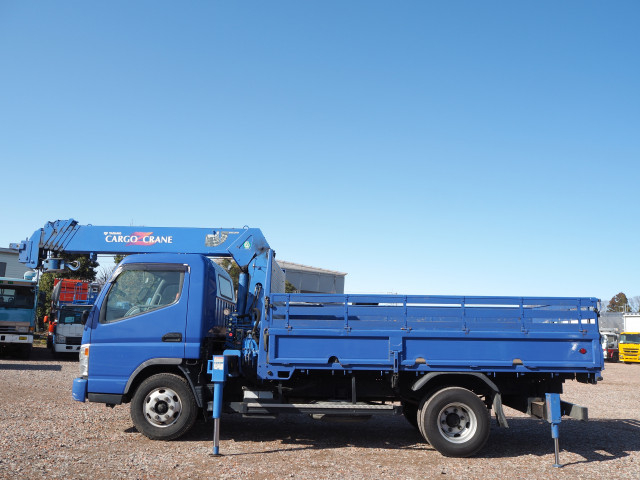 三菱ふそう キャンター 小型 平ボディ（クレーン付） KK-FE83EEN(101830) 2枚目