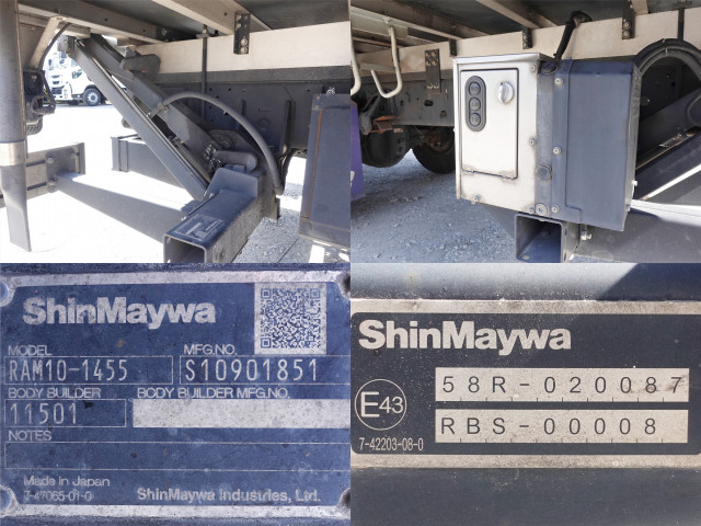 Isuzu forward 6studs large Box body 2RG-FSR90S2(101989) 24枚目