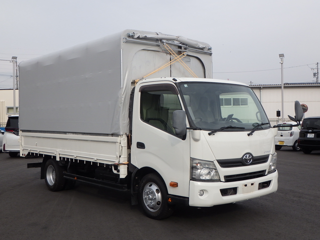 トヨタ ダイナ 小型 幌車（ウィング式） TKG-XZU710(102004) 3枚目