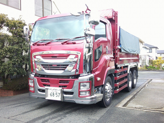 いすゞ ギガ 大型 土砂ダンプ 2PG-CXZ77CT(102079) 2枚目