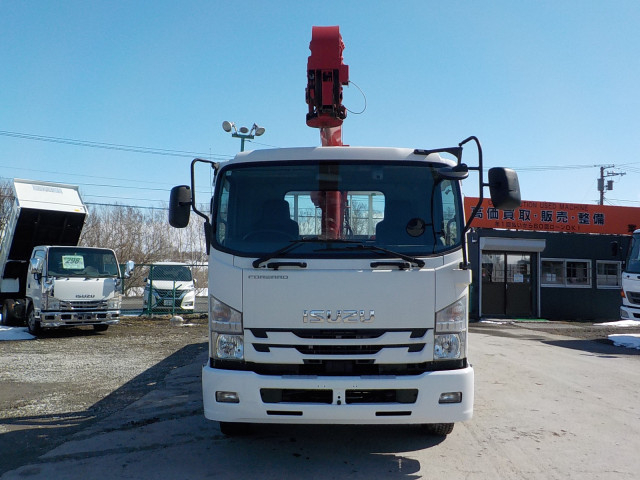 いすゞ フォワード 中型 平ボディ（クレーン付） 2PG-FRR90S1(102080) 2枚目