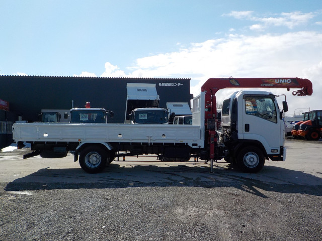 いすゞ フォワード 中型 平ボディ（クレーン付） 2PG-FRR90S1(102080) 4枚目