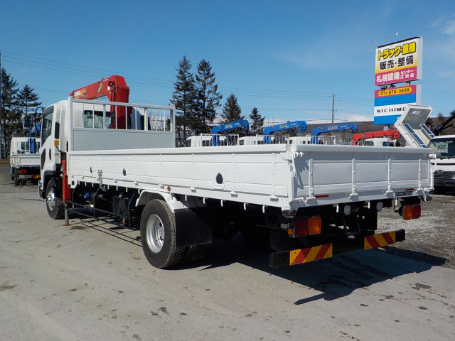 いすゞ フォワード 中型 平ボディ（クレーン付） 2PG-FRR90S1(102080) 7枚目