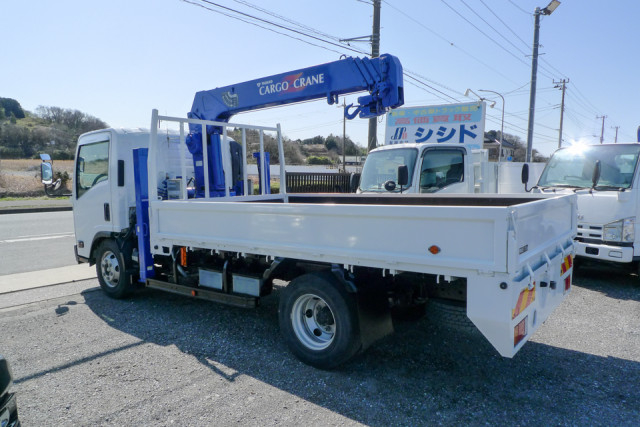 いすゞ エルフ 小型 平ボディ（クレーン付） TPG-NPR85N(102085) 5枚目