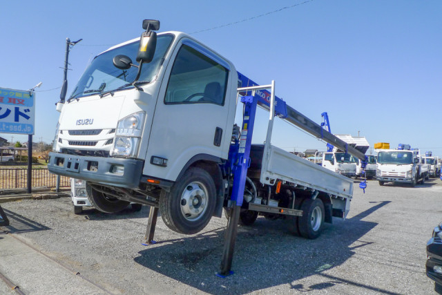 いすゞ エルフ 小型 平ボディ（クレーン付） TPG-NPR85N(102085) 15枚目