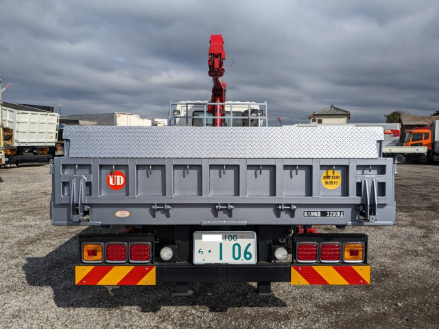 UDトラックス（日産） コンドル 増トン 平ボディ（クレーン付） TKG-LK39N(102086) 6枚目
