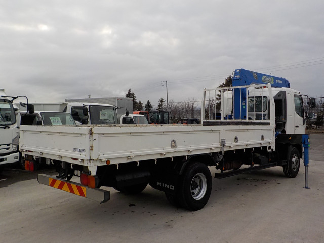 日野 レンジャー 中型 平ボディ（クレーン付） TKG-FD7JKAA(102100) 5枚目