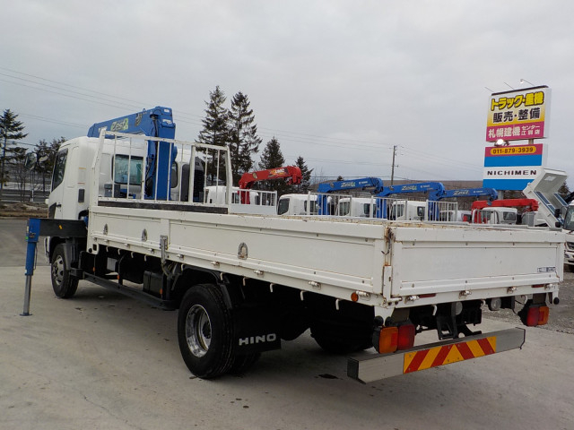 日野 レンジャー 中型 平ボディ（クレーン付） TKG-FD7JKAA(102100) 7枚目