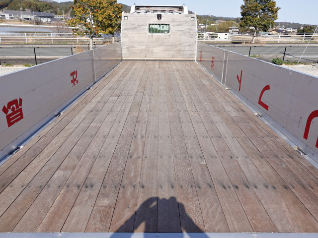 三菱ふそう ファイター 中型 平ボディ TKG-FK61F(102111) 15枚目