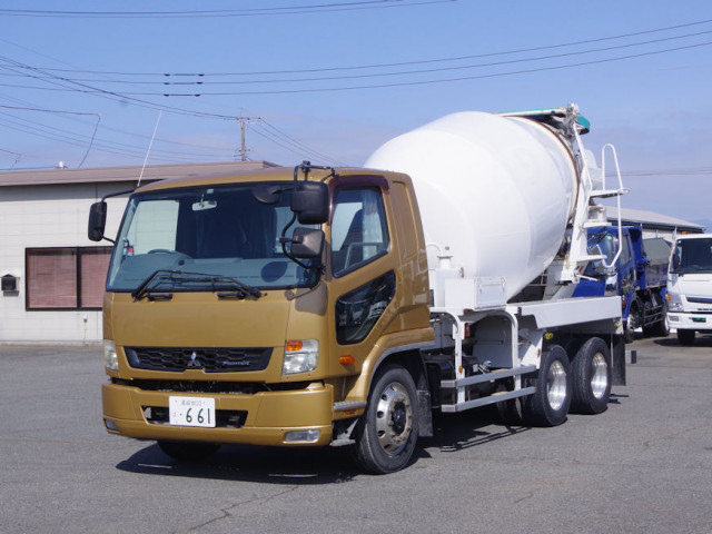 三菱ふそう ファイター 増トン ミキサー車 QDG-FQ62F(102115) 1枚目