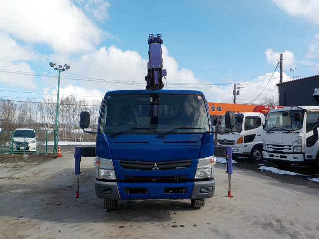三菱ふそう キャンター 中型 平ボディ（クレーン付） TKG-FEB50(102119) 2枚目