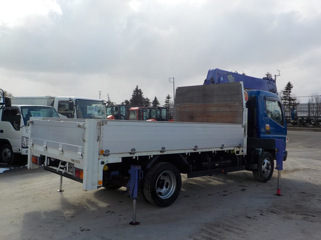 三菱ふそう キャンター 中型 平ボディ（クレーン付） TKG-FEB50(102119) 5枚目