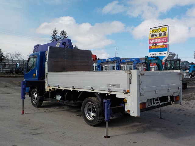 三菱ふそう キャンター 中型 平ボディ（クレーン付） TKG-FEB50(102119) 7枚目