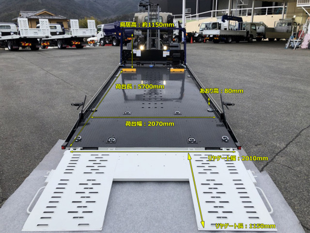 いすゞ エルフ 小型 キャリアカー 2RG-NPR88AM(102203) 9枚目
