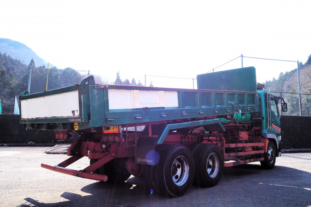 三菱ふそう スーパーグレート 大型 土砂ダンプ 6M70(102218) 5枚目