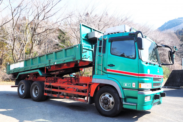 三菱ふそう スーパーグレート 大型 土砂ダンプ 6M70(102218) 7枚目