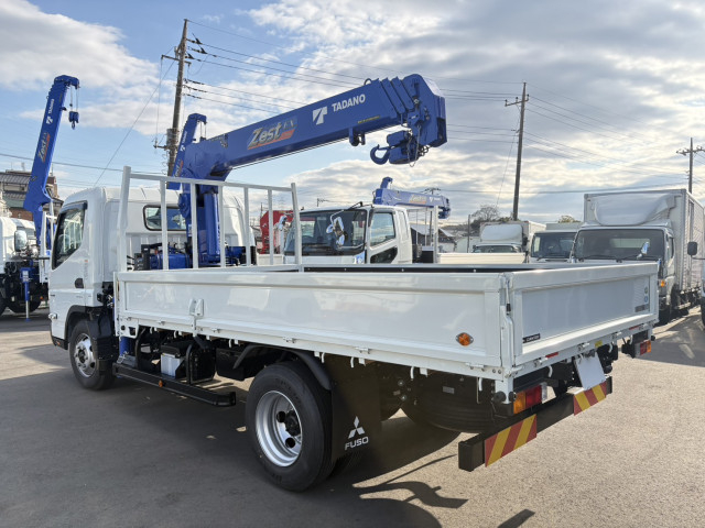 三菱ふそう キャンター 小型 平ボディ（クレーン付） 2PG-FEB80(102236) 4枚目