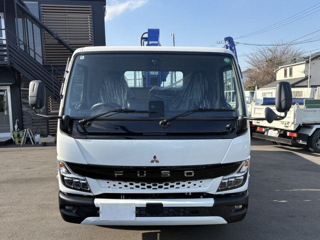 三菱ふそう キャンター 小型 平ボディ（クレーン付） 2PG-FEB80(102236) 5枚目
