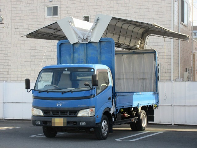 日野 デュトロ 小型 幌車（ウィング式） PB-XZU414M(10174) 1枚目